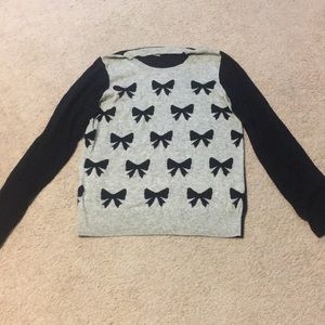 JCREW Bow Sweater